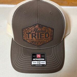 Richardson Brown and Cream Trucker Hat